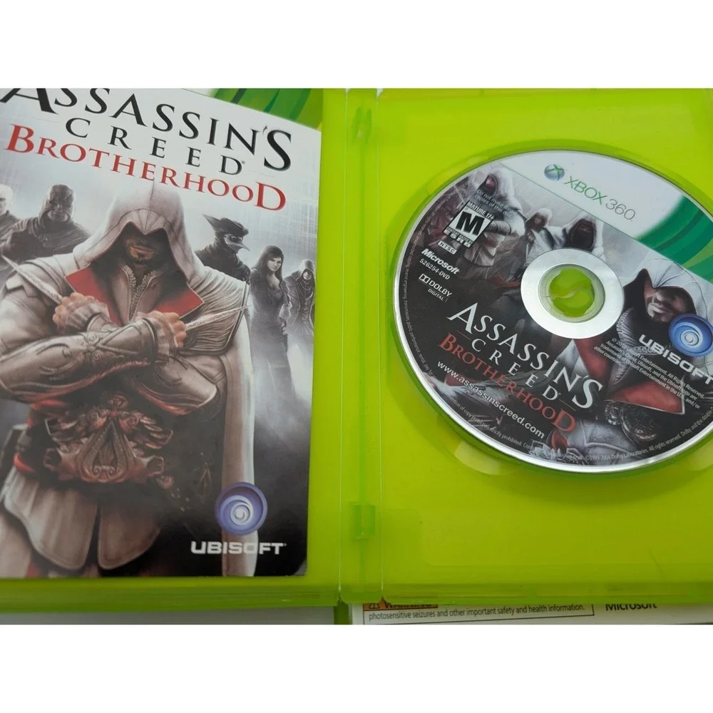Assassin's Creed Lot 2 3 Flag Brotherhood - Microsoft Xbox 360 Most Complete